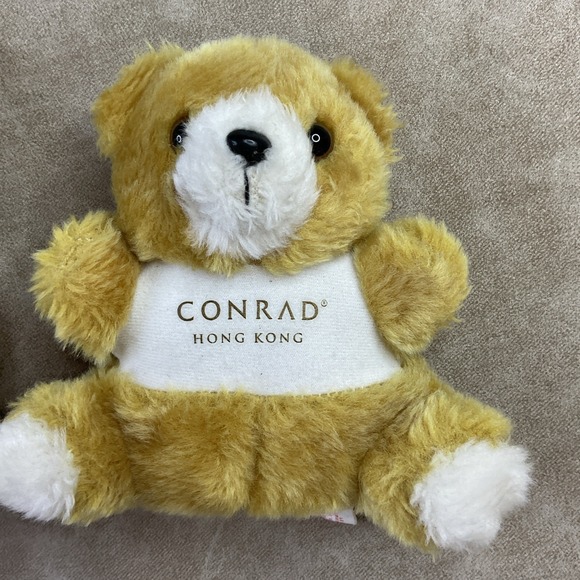 Conrad Bear Hong Kong Hotel Stuffed Animals Teddy  Memorabilia Lot Of 2‎ - Picture 2 of 10
